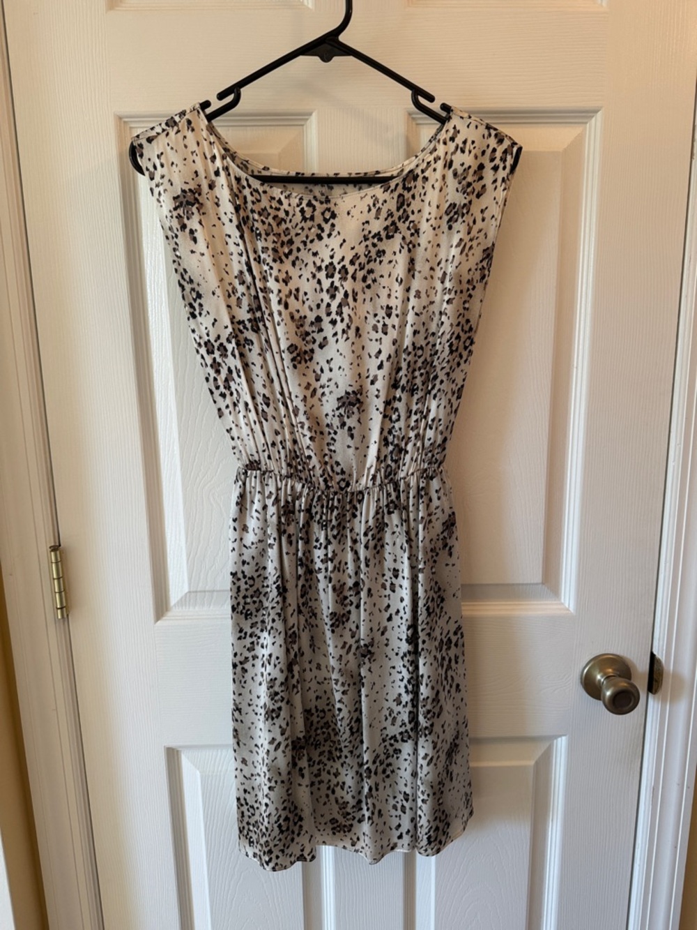 Alice + Olivia Scoop Animal-Print Dress